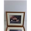 Image 2 : (2) Framed Wall Art Prints 15" x 13"