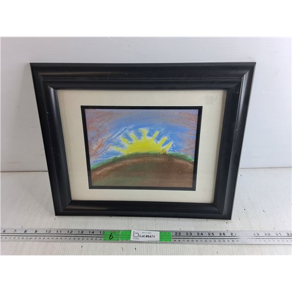 Framed Wall Art Print 17" x 14"