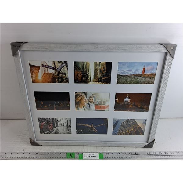 Framed Wall Art Decor 21" x 18"