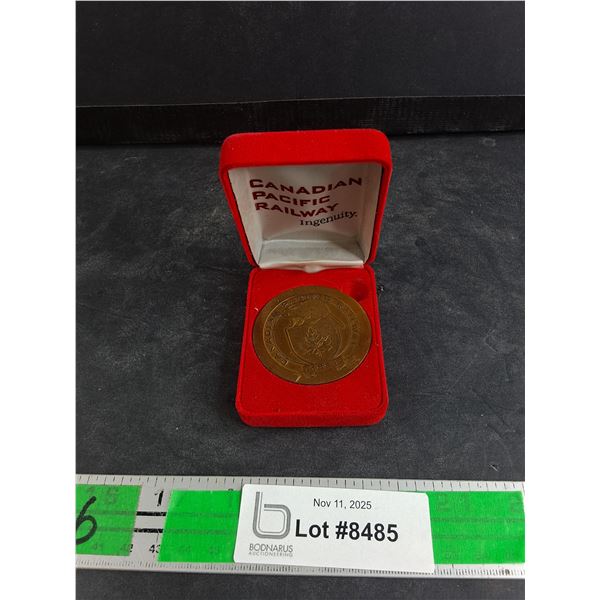 Canadian Pacific Railway Coin - Authenticity Not Guaranteed