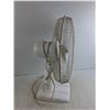Image 2 : White Westinghouse Desk Top Fan - Powers On, As Is, 24" Tall, Cannot Ship