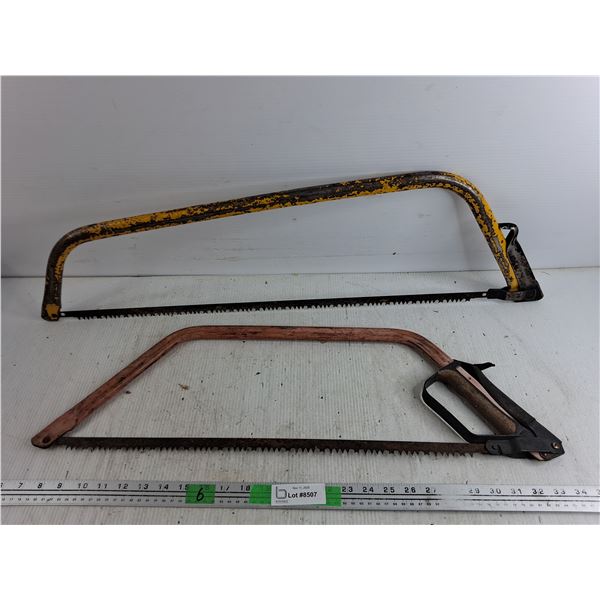 **(2) Bow Saws - Cannot Ship