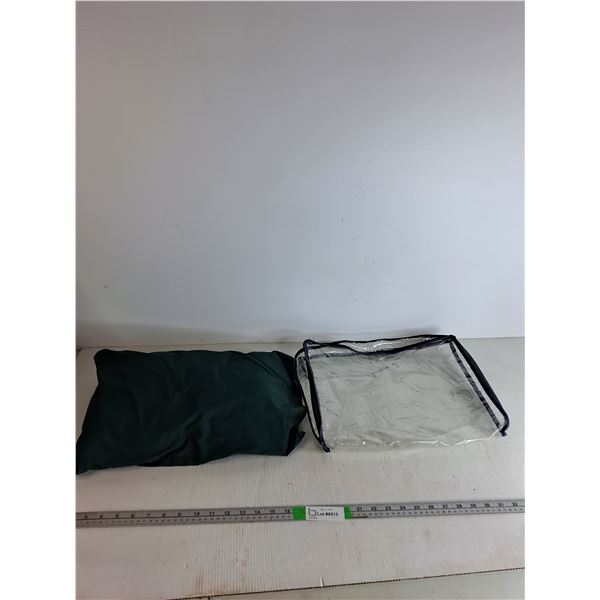 Green Childrens Pillow 17x10"