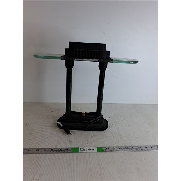 Vintage Postmodern Robert Sonneman Banker's Desk Lamp (as is, no bulb)