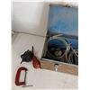 Image 4 : Toolbox with Misc Items;G-Clamp,  Pressure Gauge, Etc