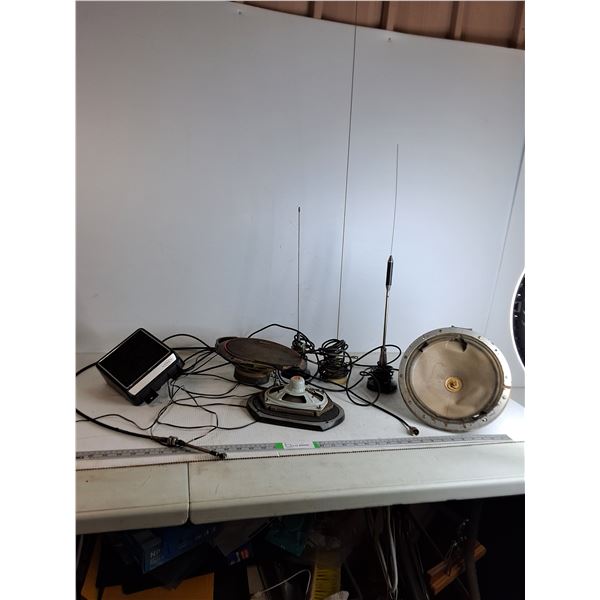 Vintage Speakers & Radio Antennas