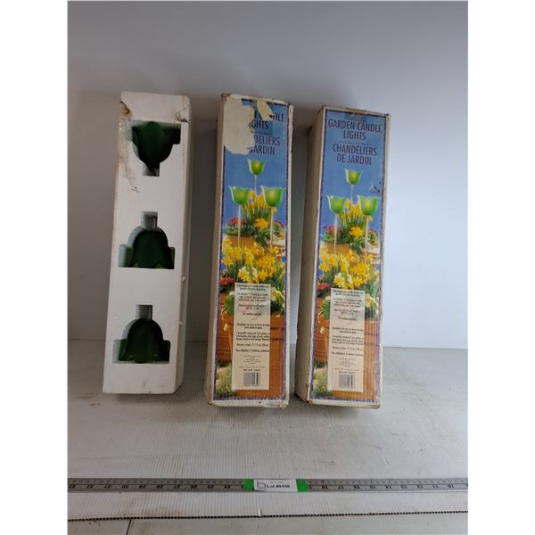 (2) Garden Candle Lights