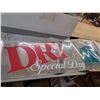 Image 1 : Molson Dry Special Dry Sign 6ft x2ft