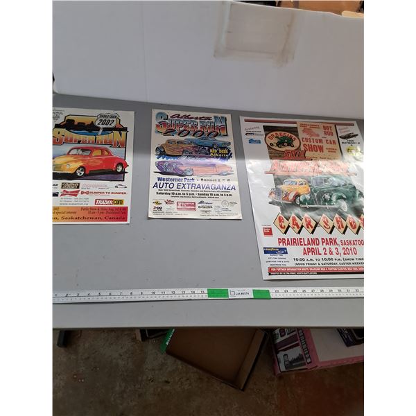Saskatoon Superrun Posters & Draggins Car Show Posters