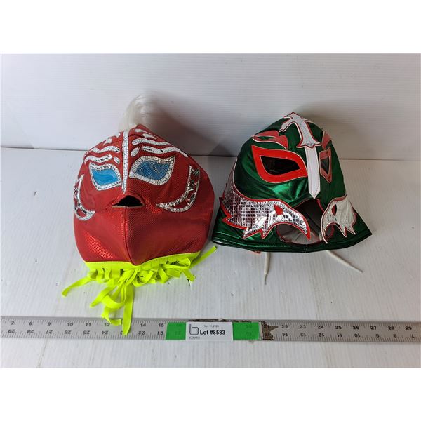 (2) Luchador Wrestling Masks