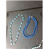 Image 5 : Beaded Necklaces & Earring Set- As Is