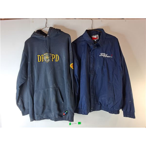 Corner Gas Hoodie- M & SHL Transport Fall Jacket- L