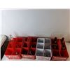 Image 2 : (4) Plastic Coca-Cola Bottle Trays & (5) Beer/Pepsi Bottles
