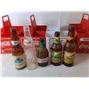 Image 3 : (4) Plastic Coca-Cola Bottle Trays & (5) Beer/Pepsi Bottles