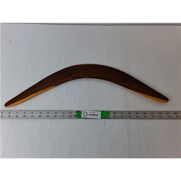 Roy Barker Mook Mook Boomerang 22.5"