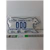 Image 1 : Northwest Territories 000 License Plate