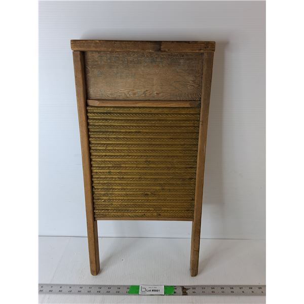 Vintage Washboard 24.25" x 12", Cannot Ship