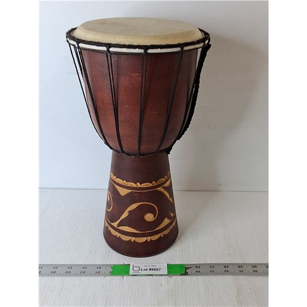 Wooden Bongo Drum 16", Pickup Preferred