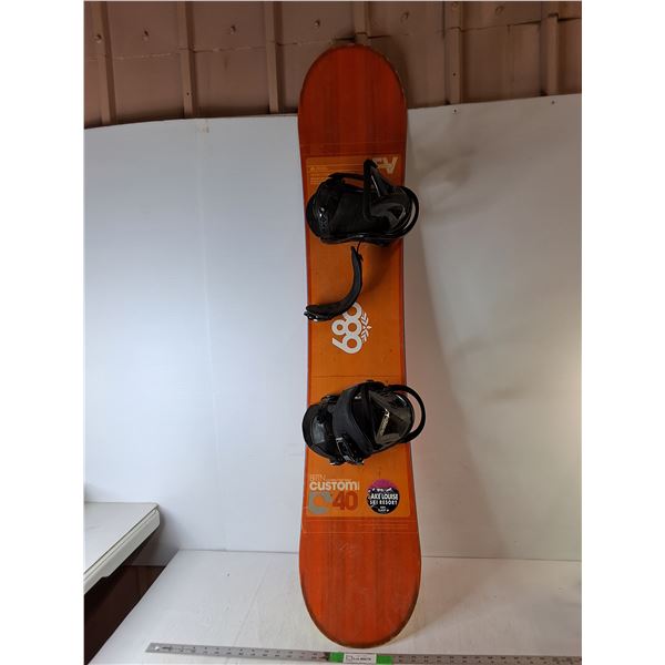 Burton Custom C40 140 Cm Snowboard, Pickup Only