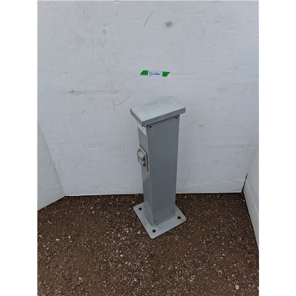 **(4) Outlet Electrical Pedestal, Cannot Ship