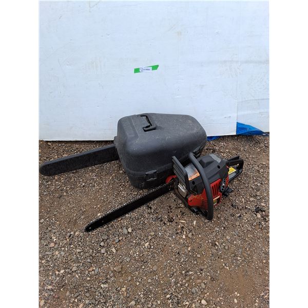 **Craftsman 42cc 18" Gas Powered Chain Saw w/ Case, As Is, Cannot Ship