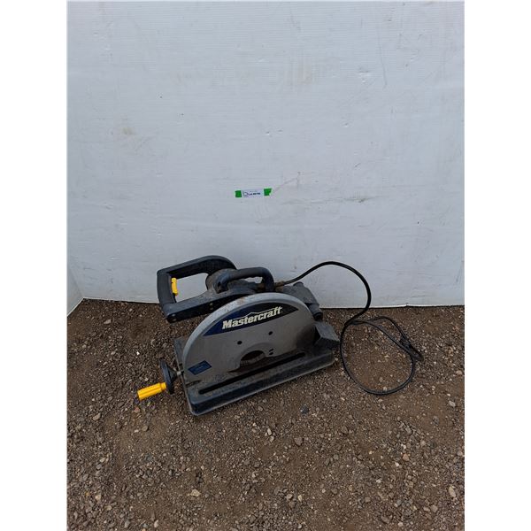 **Mastercraft 14" Cutt Off Saw, Powers On, Cannot Ship