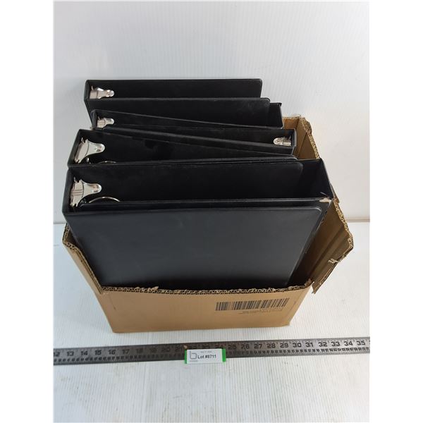 (7) 2"/2.5"/3" 3-Ring Binders