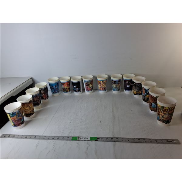 7-11 Collector Cups- E.T. & Jurassic Park