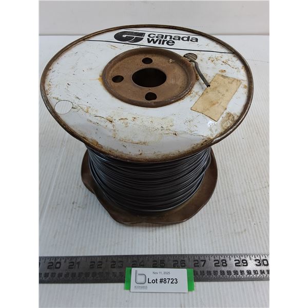Partial Spool of Electrical Wire