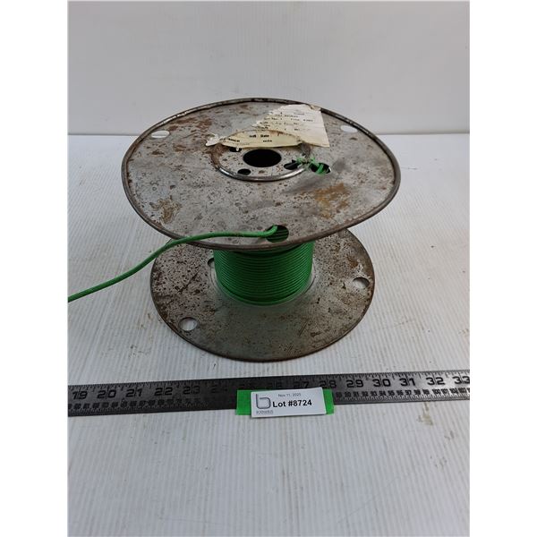 Partial Spool of Electrical Wire