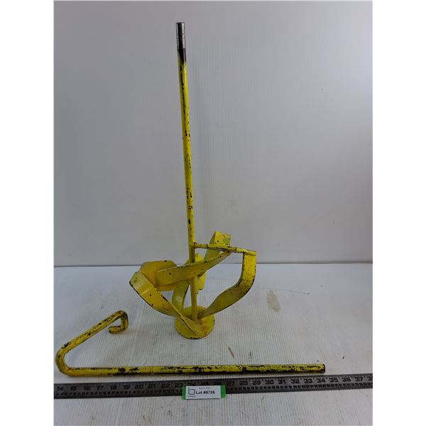 Mud Mixer Paddle 24" Length - Pickup Preferred