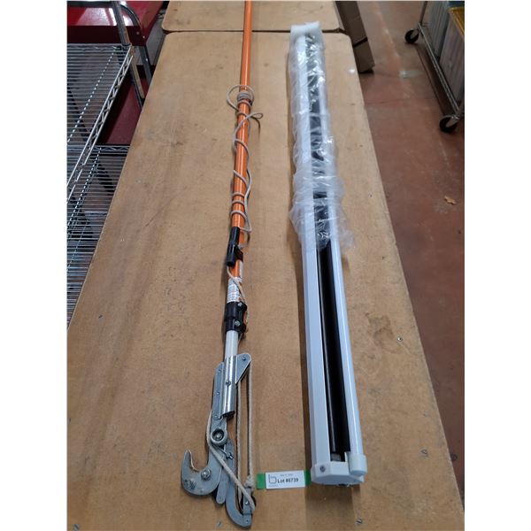 * Tree Pruner - Extends 7 to 14', Projector Screen - 5' Width - Pickup Only