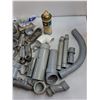 Image 4 : Storage Bin 15x21x17", Assorted Piping/Conduit/Connectors, Lube - Pickup Only