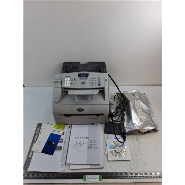 Brother MFC-7220 Fax/Scan/Copy Machine w/Toner & Manuals - Untested - Pickup Only