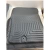 Image 3 : Husky Weather Beater Vehicle Floor Protectors - 31" x 22" - Appears Unused