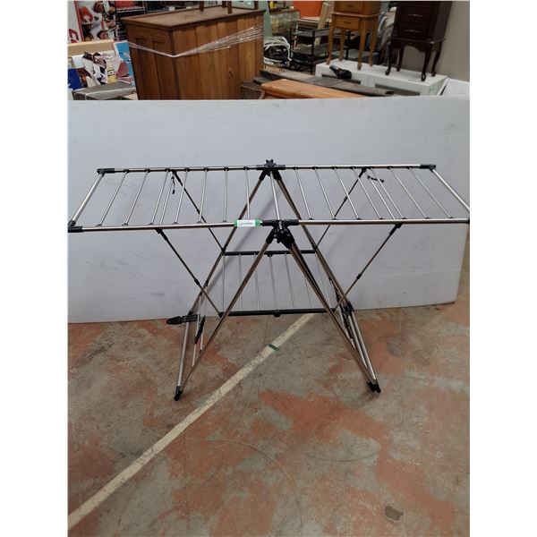 * Metal Foldable Laundry Drying Rack - 5' Full Extend - Pickup Only