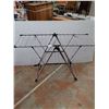 Image 1 : * Metal Foldable Laundry Drying Rack - 5' Full Extend - Pickup Only