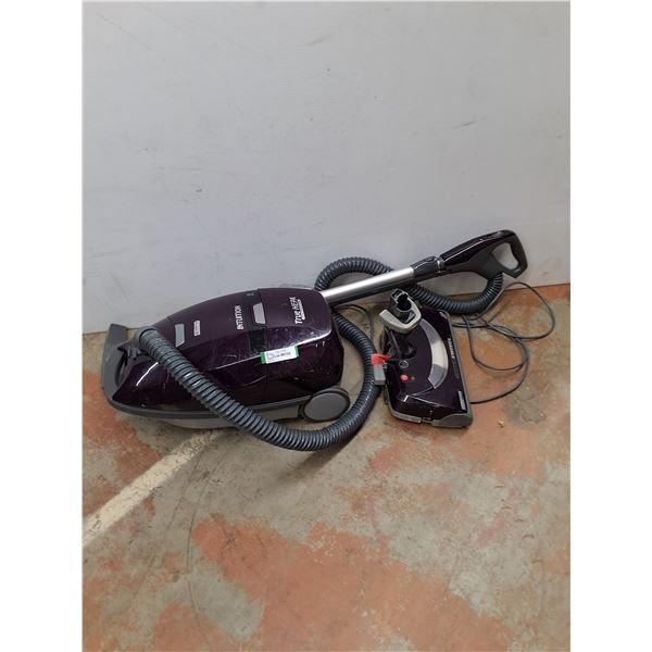 * Power Mate Intuition 12 Amp Pull-Behind Vacuum w/Power Head - Powers On - Pickup Only