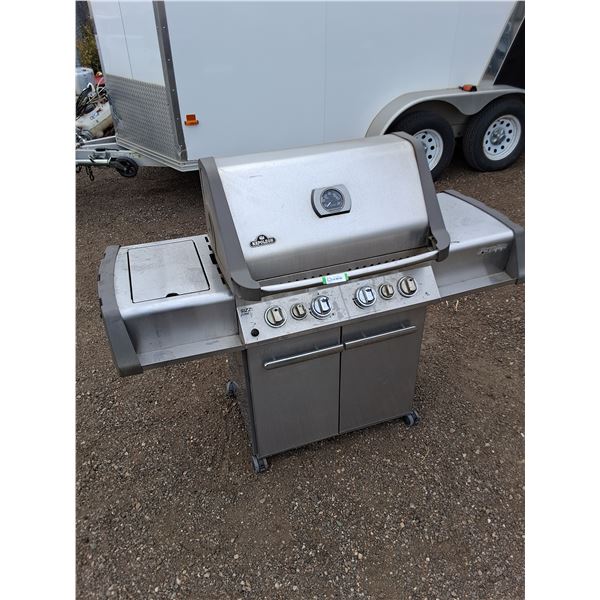 ** Napoleon Prestige Natural Gas BBQ w/Contents - Untested - 62x24x49" - Pickup Only