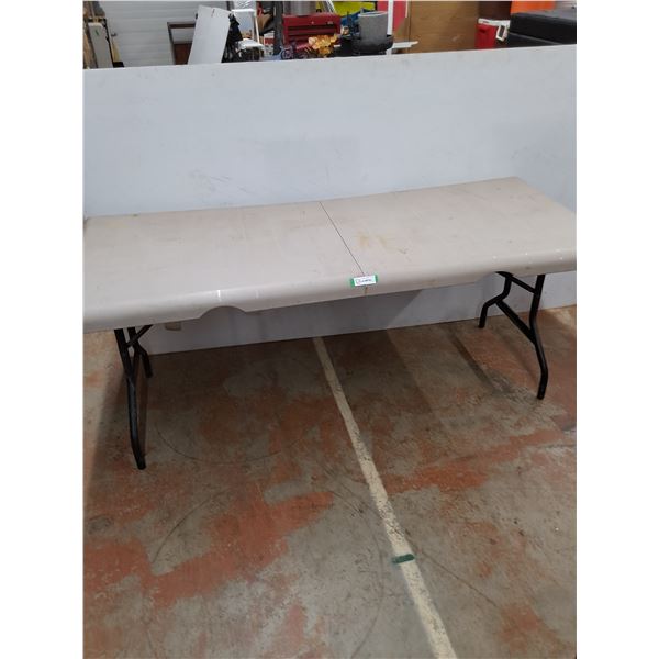 * Folding 6' x 30" x 29" Table - Pickup Only