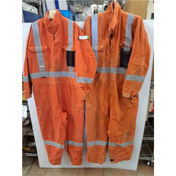 (2) Safety Cover-Alls - Size L/XL Approx (Westex & Firecheck)