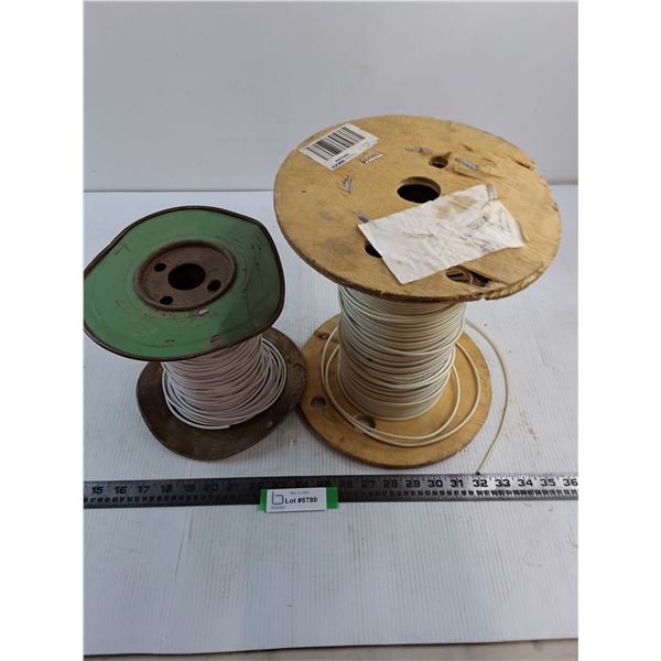 (2) Partial Spools of Electrical Wire