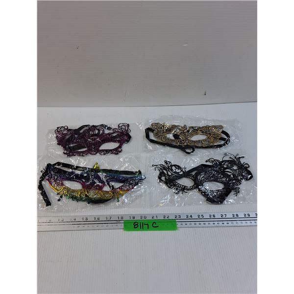 (4) Eye Masks - Various Styles