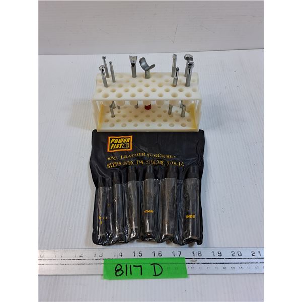Leather Punch Set & Working Tool