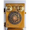 Image 2 : "Spirit Of St. Louis" Replica Wooden Wall Phone 17" x 7"x 8"