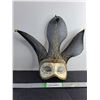 Image 1 : Venetian Jester Half Mask - Made In Italy