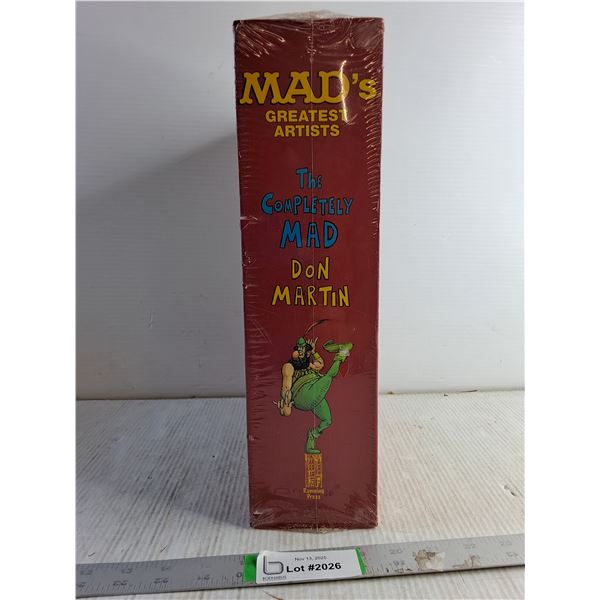 "Mad's Greatest Artists " By Don Martin (2) Hard Cover Books In Case (NIB)