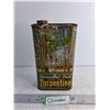 Image 1 : Vintage Turpentine Can 8" High