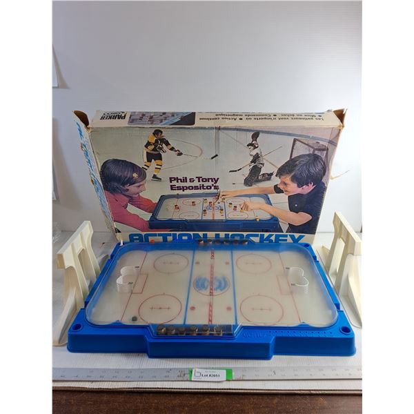 Phil And Tony Esposito's Action Hockey Game In Box
