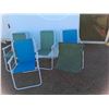 Image 2 : **(5) Folding Lawn Chairs, Cannot Ship